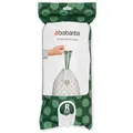 Produktbild: Brabantia Müllbeutel Perfectfit R, 36 Liter, mit Zugband, weiß, 20 Stück