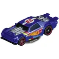 Produktbild: Carrera - 20064214 GO!!! I Hot Wheels Night Shifter blau I Slotcar im Maßstab 1:43 I Auffälliges & innovatives Design I Kinder I Ready to Race I Autorennbahn Action