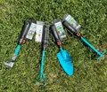 Produktbild: GARDENA Combisystem Sparset 4 Geräte Blumenkelle, Fugenkratzer, Rechen, Grubber