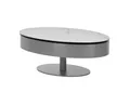 Produktbild: Stolkom Sp.z.o.o. Couchtisch in weiß, anthrazit, Keramik, Metall - 110x42x70cm (BxHxT)