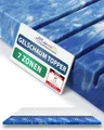 Produktbild: AM Qualitätsmatratzen 7 Zonen Deluxe Gel Topper 180x200cm RG50 - Made in Germany - Atmungsaktiver Gelschaum Topper 180x200-8cm - Kühlende Matratzenauflage mit Lyocell Bezug und Anti-Rutsch Funktion