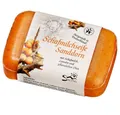 Produktbild: Saling Handseife Schafmilchseife Sanddorn 100g