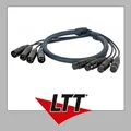 Produktbild: DAP-Audio DMX-Multicore-Kabel 4-fach, 3-polig XLR, 4 Universen – 10 m