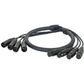 Produktbild: DAP DMX-Multikabel 4-fach 3-polig XLR 4-Universum Multikabel - 10 m