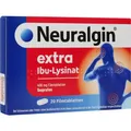 Produktbild: NEURALGIN extra Ibu-Lysinat Filmtabletten 20 St. PZN 09042974