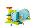 Produktbild: little tikes 2-in-1 Aktivitätstunnel - mit Ballrutsche, Fenster, Geräuschen & Musik - für aktives Spielen, fördert die Entwicklung - leichte Aufbewahrung - inkl. 5 Plastikbälle - ab 1 bis 3 Jahren