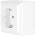 Produktbild: Planoluxe Ap-steckdose Weiß