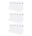 Produktbild: Nike Unisex Trainingssocken Everyday Cushioned Crew Socks SX7664 9 Paar, Artikel:-100 white, Größe:42-46