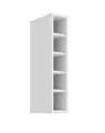 Produktbild: Hängeschrank Regal 15 cm Weiß matt Küchenzeile Küchenblock Küche Stilo Landhaus