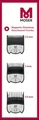 Produktbild: MOSER GENIO PLUS PREMIUM MAGNET AUFSTECKKAMM - SET 1.5MM,3MM,4.5MM