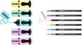 Produktbild: Edding Textmarker 7 Mini 4-7-5-1099 Gelb, Orange, Rosa, Hellblau, Hellgrün 1 mm, 3 mm 1 St. (4-7-5-1099)