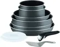 Produktbild: Tefal L20496 Ingenio Topfset 10 TLG, Pfannenset 22,24,26cm, Töpfe 16,18cm Teflon