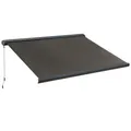 Produktbild: Outsunny Markise, BxL: 300 x 250 cm, Aluminium/Stahl/Polyestergewebe - grau