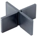 Produktbild: Sanpro Fugenkreuze, Größe 3 mm/Höhe 20 mm, Anzahl 100 Stück (Fugen Boden Bodenplatte Terrasse Terassenplatten verlegen Kreuze) (Pack à 100 Stück)