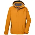 Produktbild: Killtec Outdoorjacke KOS 87 MN JCKT Wasser- und winddicht, atmungsaktiv, abnehmbare Kapuze goldfarben|orange XXL (54)