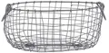 Produktbild: degawo Draht Korb -Gross- oval L= 38,5 cm Griffe Dekoration Garten Deko Küche