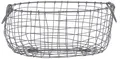 Produktbild: degawo Draht Korb -GROSS- oval L= 38,5 cm Griffe Dekoration Garten Deko Küche