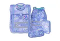 Produktbild: McNeill Schulranzen Perfecto Stitch 5tlg. Disney Schulranzen ergonomisch ClickFlex (Spar-Set, Sportbeutel, Magnet & Anhänger, Schlampermappe, Federmappen befüllt), ClickFlex Rückensystem, mitwachsend, ergonomisch
