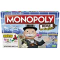 Produktbild: Hasbro Monopoly Reise um die Welt, Brettspiel für Kinder und Erwachsene, perfekt zum Mitnehmen und die Welt kennenlernen, mit dem bekannten Mr. Monopoly, ab 8 Jahre geeignet (deutsche Ausgabe)