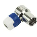 Produktbild: Hirschmann QFA 5 Angled push-on quick F connector (Stecker und Verbinder) (695020574)
