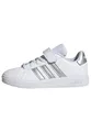 Produktbild: Adidas Unisex Kinder Grand Court 2.0 Shoes Children, Cloud White/Matte Silver/Cloud White, 30 1/2 EU
