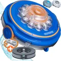 Produktbild: MONZANA® Poolroboter Poolboy600 Kabellos Vollautomatisch 80 Min Akku 5200mAh Li-Ion 80m² Pool Bodensauger Poolreiniger Poolsauger Royalblau