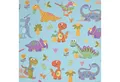 Produktbild: Star Geschenkpapier, Geschenkpapier kleine Dinosaurier 70cm x 2m Rolle hellblau