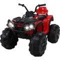 Produktbild: Actionbikes Motors Kinderquad Bumper | Mini Offroad Quad - Pocket Quad - Kinder Elektro Auto - Pitbike - 12V 7Ah - 2x35 Watt - Fernbedienung (Rot) - Rot