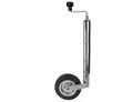 Produktbild: LAS Stützrad mit Kurbel PKW-Anhänger Trailer Traglast 150kg Vollgummirad 10615