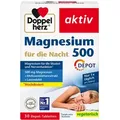 Produktbild: DOPPELHERZ Magnesium 500 für die Nacht Tabletten 30 St