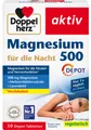 Produktbild: Doppelherz akitv Magnesium 500 für die Nacht Depot-Tabletten, 30 St. Tabletten