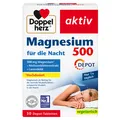 Produktbild: Queisser Pharma GmbH & Co. KG DOPPELHERZ Magnesium 500 für die Nacht Tabletten 43,8 g 17510627