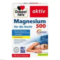 Produktbild: 2x DOPPELHERZ Magnesium 500 für die Nacht Tabletten 30 ST