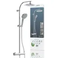Produktbild: MADURA FRESH Überkopfbrause-Set, Chrom, mit Thermostatarmatur