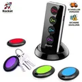 Produktbild: Schlüssel Finder Drahtloser RF-Gegenstandsfinder mit LED-Taschenlampe
