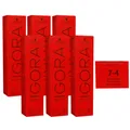 Produktbild: Schwarzkopf Igora Royal 6 x 60 ml 7-4 mittelblond beige Haarfarbe Cremefarbe Set