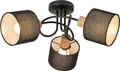 Produktbild: Rabalux 3246 Deckenstrahler 3 Spots Miguel, E14-Holz, braun-schwarz, Industriell