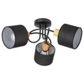 Produktbild: 3x40W/E14 Deckenleuchten IP20 in Schwarz Eichen - Skandinavisch Stil