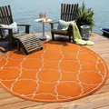 Produktbild: Teppich BERLIN 9006 ORANGE 120x120 RUND