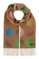 Produktbild: FRAAS Cashmink®-Scarf With Dots Schal Camel Brush hellbraun grün Neu
