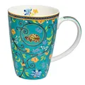 Produktbild: TeaLogic Jumbotasse Clara - Megabecher Tasse mit Schildkröten Motiv - Tea Logic Becher Bone China (500ml)