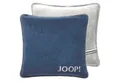 Produktbild: JOOP! Dekokissen Kissenhülle UNI Doubleface 50x50 cm, Joop!-Buchstaben, Wendeoptik