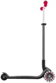 Produktbild: Globber Scooter für Kinder mit Leuchtrollen Master Lights schwarz/rot