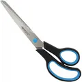Produktbild: Westcott E-30293 00 Schere Easy Grip, rostfrei, gebogen, asymmetrisch, blau/schwarz, 24,7 cm / 9 Zoll