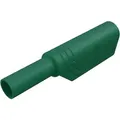Produktbild: Sks Hirschmann - las s g Sicherheits-Lamellenstecker Stecker, gerade Stift-Ø: 4 mm Grün 1 St.