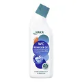 Produktbild: HAKA WC Reiniger Gel Orange, 740 ml, extra stark gegen Kalk, Urin- & Wasserstein, langanhaltende Frische, Toilettenreiniger mit umweltfreundlicher Milchsäure