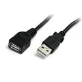 Produktbild: StarTech.com USB2.0 A Verlängerungskabel - Stecker / Buchse - USB-Verlängerungskabel - USB Typ A, 4-polig (M) - USB Typ A, 4-polig (W) - 1,8m (USB/USB2.0) - Schwarz - für P/N: 35FCREADBK3, SV221NANOU (USBEXTAA6BK)