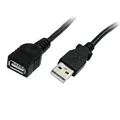 Produktbild: StarTech.com 1,8m USB 2.0 A Verlängerungskabel, Stecker / Buchse, USB Verlängerung, Schwarz