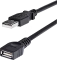 Produktbild: ST USBEXTAA6BK - USB 2.0 Typ-A Verlängerungskabel 1,8 m