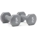 Produktbild: Reebok Unisex-Adult Kurzhanteln, Grau, 5 kg